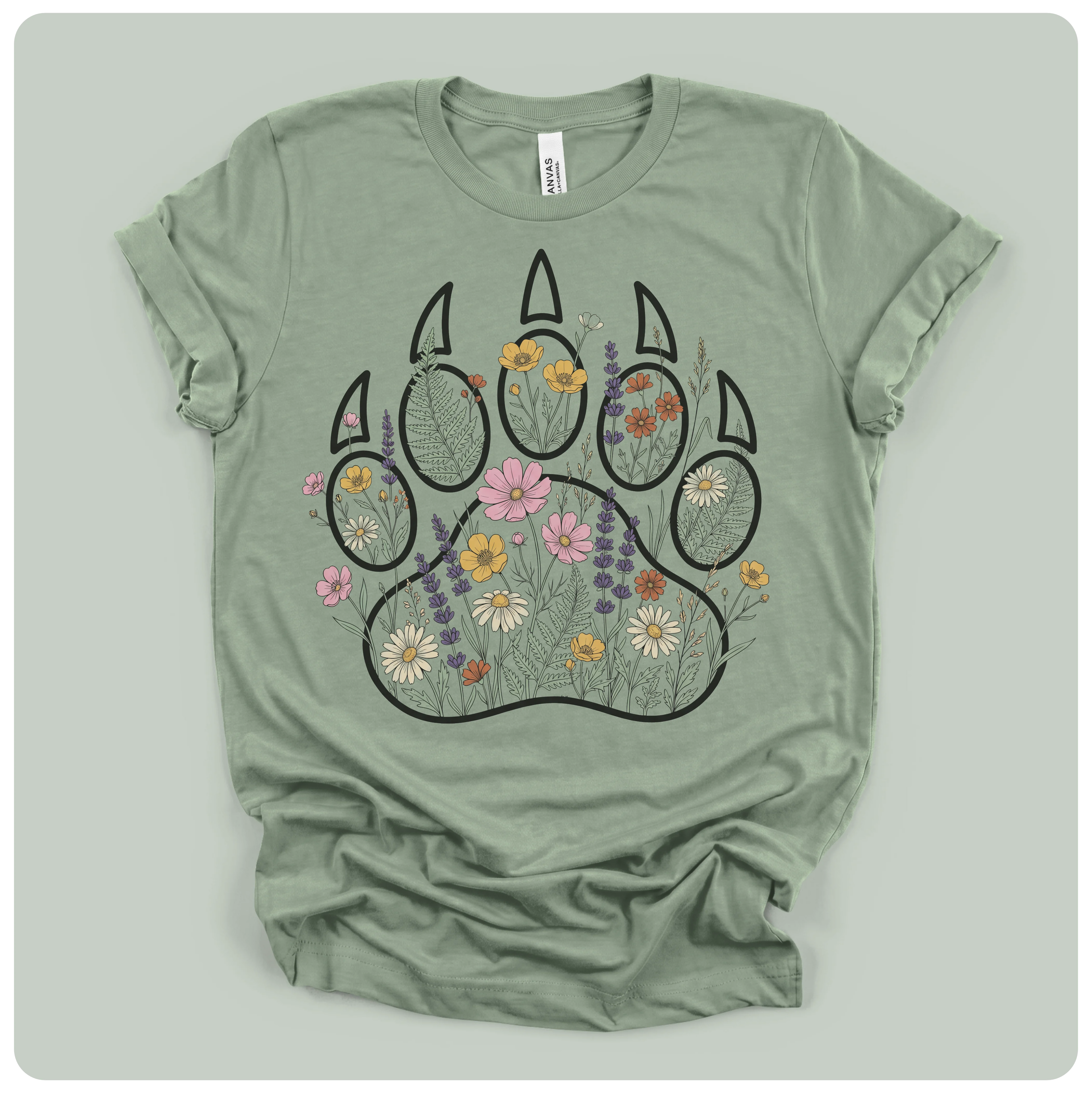 Flower Bear Paw