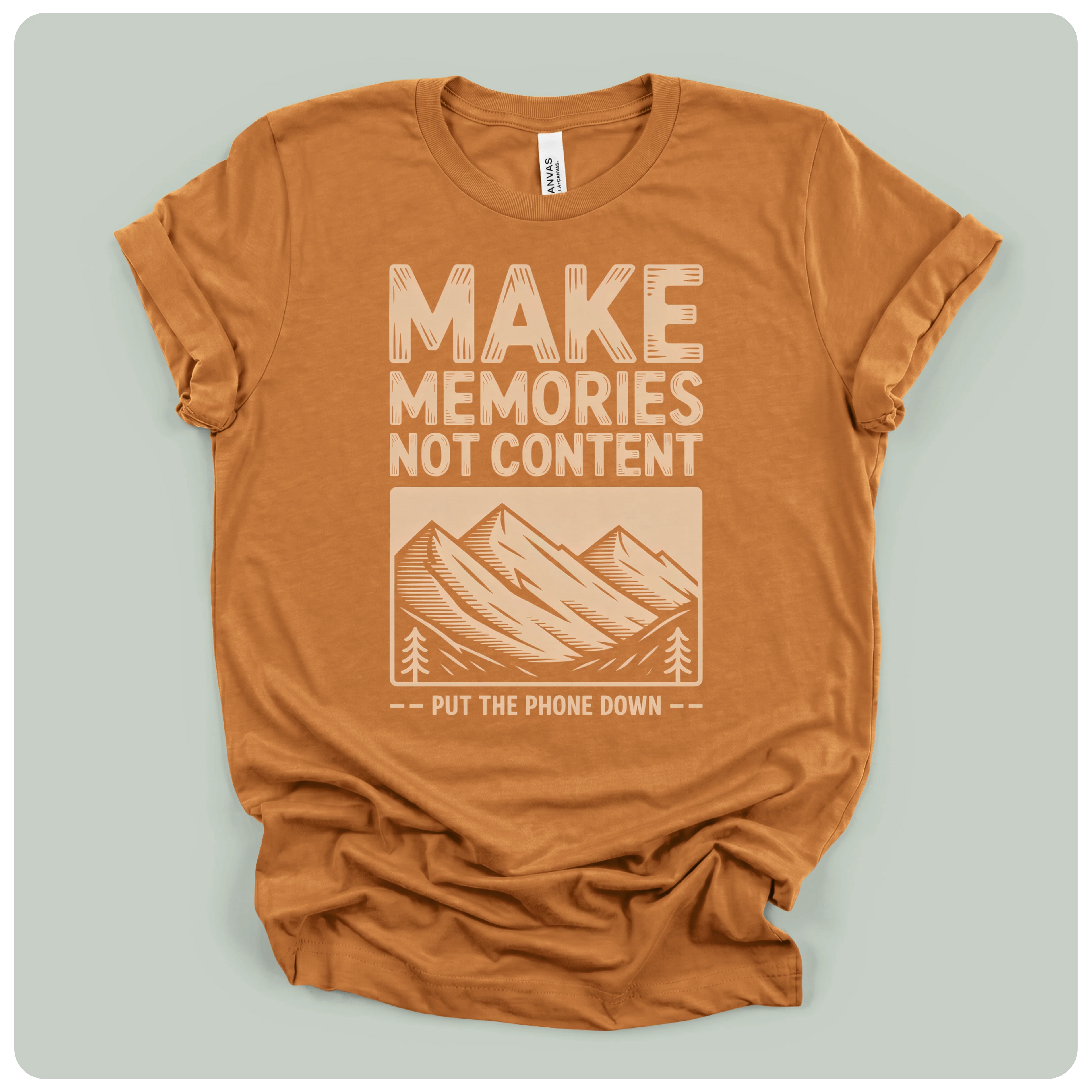 Make Memories Not Content