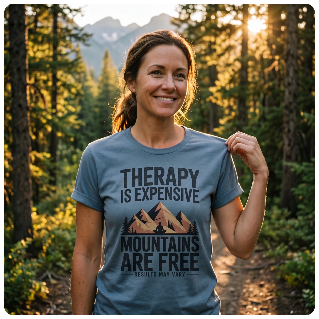 Therapy is Expensive Mountains Are Free